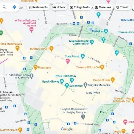 アパート Studencka Old Town クラクフ